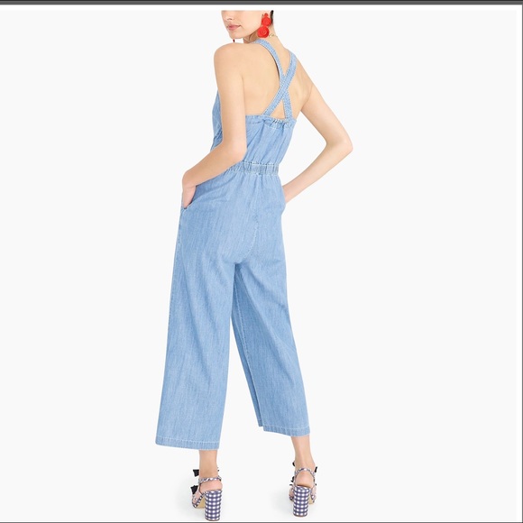 J. Crew Denim Jumpsuit - Picture 2 of 5